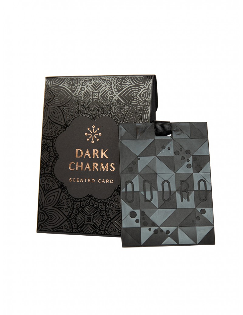 ODORO-scented-card-Bronze edition-Dark Charms