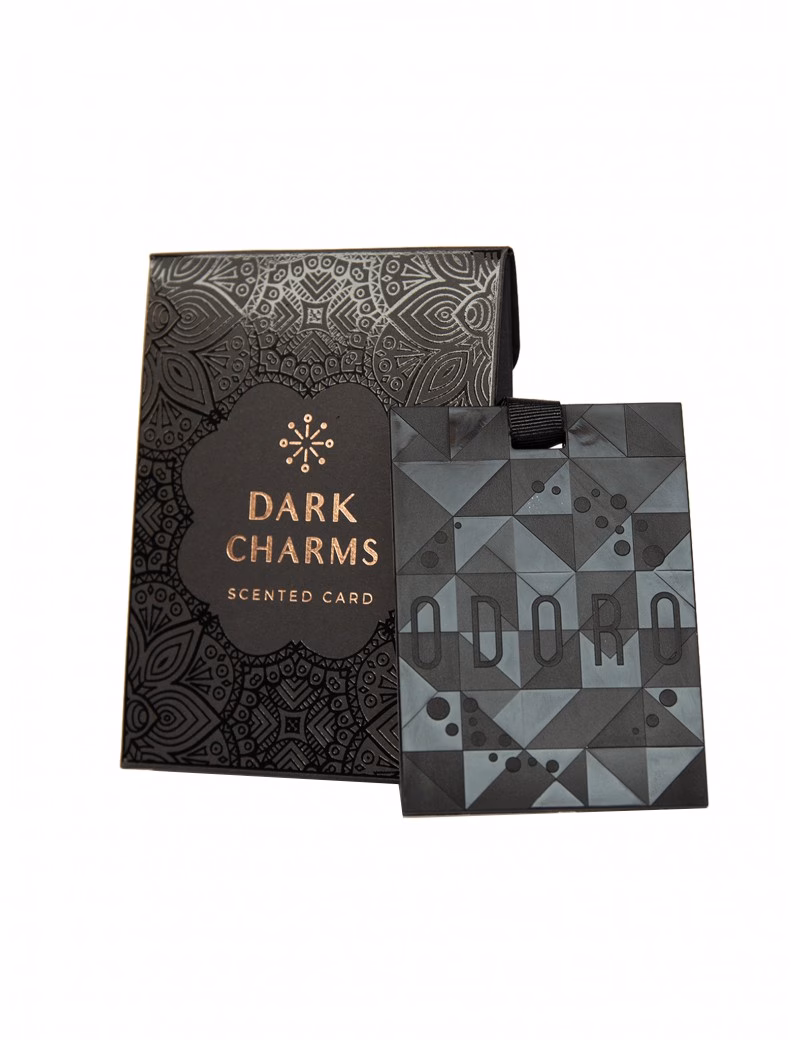 ODORO-scented-card-Bronze edition-Dark Charms