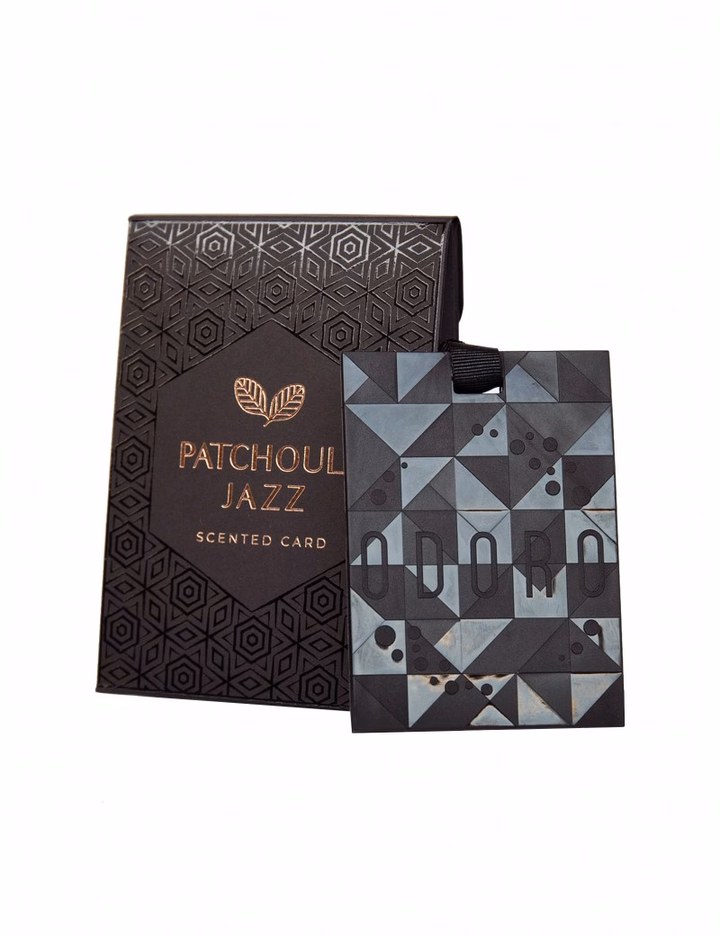 ODORO-scented-card-Bronze edition-Patchouli Jazz